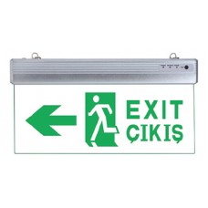 DK-216 TEK YÖNLÜ PLEXI SÜZME IŞIKLI EXIT