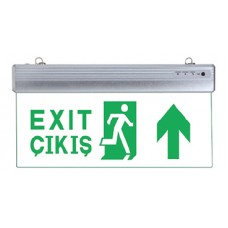 DK-219 TEK YÖNLÜ PLEXI SÜZME IŞIKLI EXIT